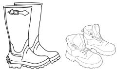 HUSQVARNA 327 HDA65 X - STIEFEL - 1