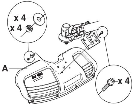 HUSQVARNA 343 FR - Het hakmes en de hakmesbeschermkap aanbrengen (343FRM) - 3