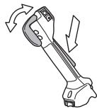 HUSQVARNA 555 FX - Gashebelsperre - 8