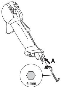 HUSQVARNA 555 FX - Afstellen van het startgastrorenal (555RX, 555FRM) - 1