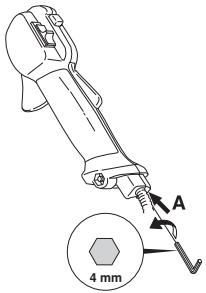 HUSQVARNA 555 FX - Justierung der Startgasdrehzahl (555RX, 555FRM) - 1