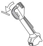 HUSQVARNA 555 FX - Gashendelvergrendeling - 4