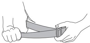 HUSQVARNA 555 FX - Einstellung des Gurtes - 2