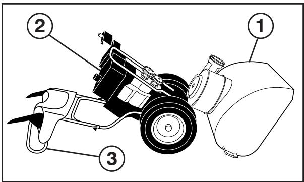HUSQVARNA 9027 STE - Pour remplacer les courroies - 1