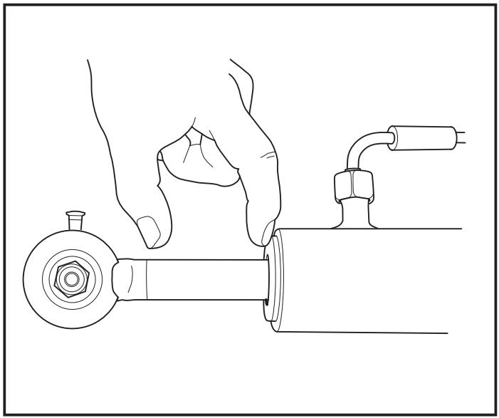 HUSQVARNA BUCKET 9659974-01 - Position of the cylinder - 1