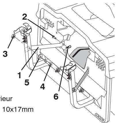 HUSQVARNA CT151 - Assemblage des composants du collecteur - 3