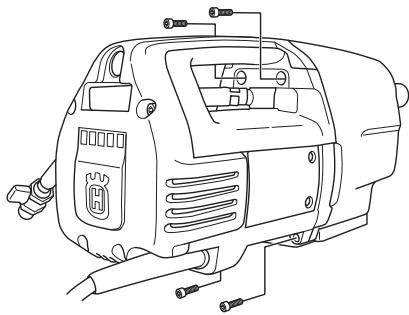 HUSQVARNA DM 340 - Sostituzione dell'olio delchio - 3