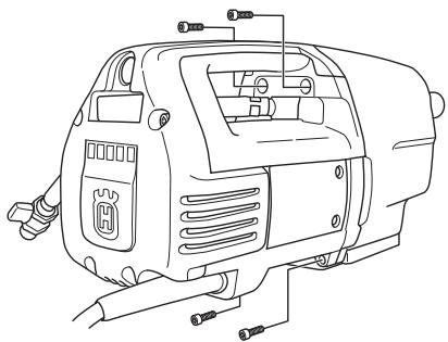 HUSQVARNA DM 340 - Remplacement de l'huile de la boîte de vitesses - 3