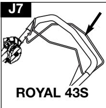 HUSQVARNA ROYAL 43 S - Stoppen - 1