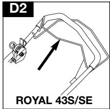 HUSQVARNA ROYAL 43 S - Sistema de Arranque com Recolha - 2