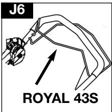 HUSQVARNA ROYAL 43 S - Démarrage - 1