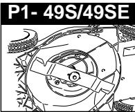 HUSQVARNA ROYAL 49 S - P1 oder P2, nur BBC - 1