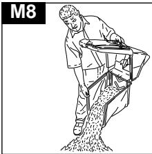 HUSQVARNA ROYAL 49 S - Emptying the Grassbox - 3