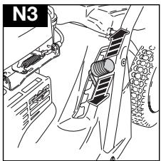 HUSQVARNA ROYAL 50 SE - Indicator voor grasopvangbak - 1