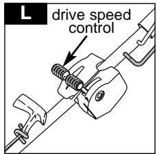 L drive speed control