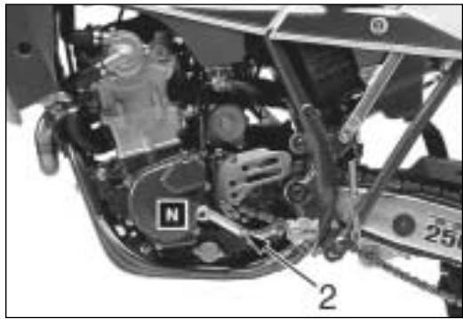 HUSQVARNA SM 400-450 R - ARRET DU MOTOCYCLE ET DU MOTEUR - 1