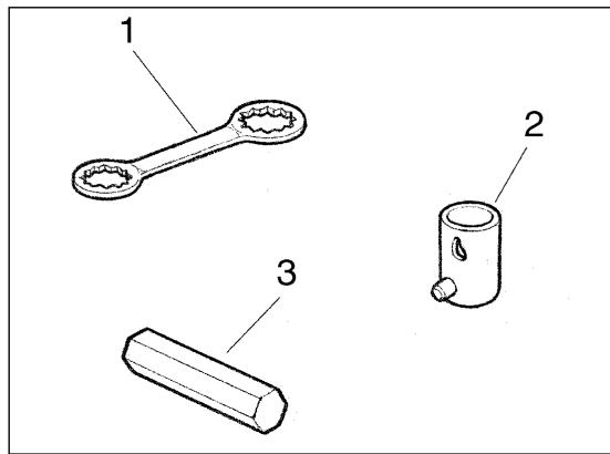 HUSQVARNA SM 400-450 R - DOTATION D'OUTILS - 1