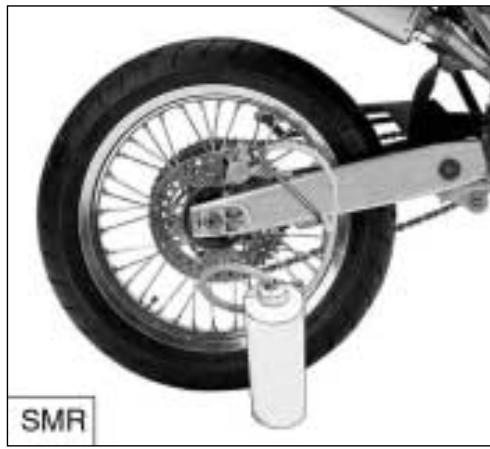 HUSQVARNA SM 400-450 R - VIDANGE FLUIDE FREIN ARRIERE - 1