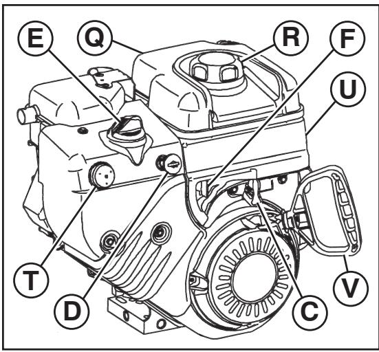HUSQVARNA ST276 EP - Ajoutez de l'essence (R) - 2