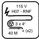 HUSQVARNA TS 100 R - Elektrische aansluiting - 6