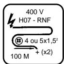 HUSQVARNA TS 100 R - Electrical connection - 5