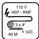 HUSQVARNA TS 100 R - Electrical connection - 6