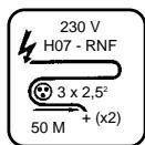 HUSQVARNA TS 100 R - Electrical connection - 4