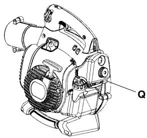 HUSQVARNA 125B - Éstrangleur - 1
