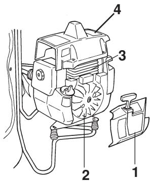 HUSQVARNA 240RBD - Circuit de refroidissement - 2