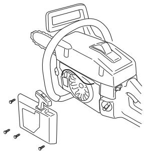 HUSQVARNA 272XP - Remplacement d'une corde de lanceur rompue ou usée - 4