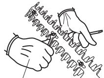 HUSQVARNA 325HDA55 X - Couteaux - 2