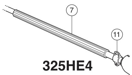 HUSQVARNA 325HDA55 X - Modification de l'angle du taille-haie - 7