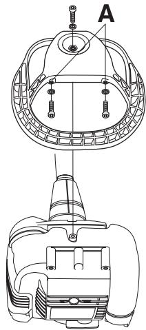 HUSQVARNA 325HDA55 X - Montage de la protection antichocs (325HE4) - 1