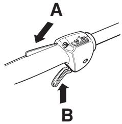 HUSQVARNA 325HDA55 X - Blocage de l'accelération - 1