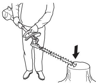 HUSQVARNA 325HDA55 X - Modification de l'angle du taille-haie - 5