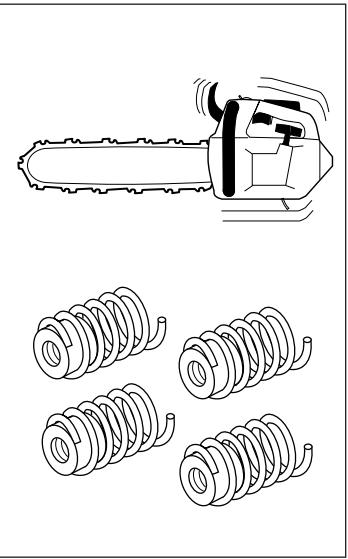 HUSQVARNA 338XPT - Système anti-vibrations - 4