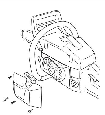 HUSQVARNA 346XP - Remplacement de corde de lanceur rompue ou usée - 2