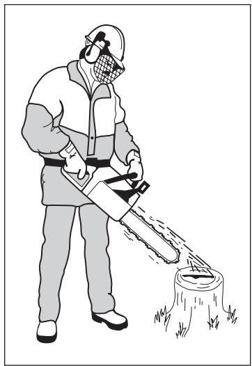 HUSQVARNA 346XP - C Contrôle de lubricification - 1