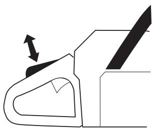 HUSQVARNA 346XP - Blocage de ralenti accéléré - 3