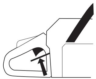 HUSQVARNA 346XP - Blocage de ralenti accéléré - 2