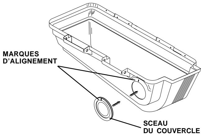 HUSQVARNA C342B - SCEAU DU COUVERCLE (Voyez la Fig. 2) - 1
