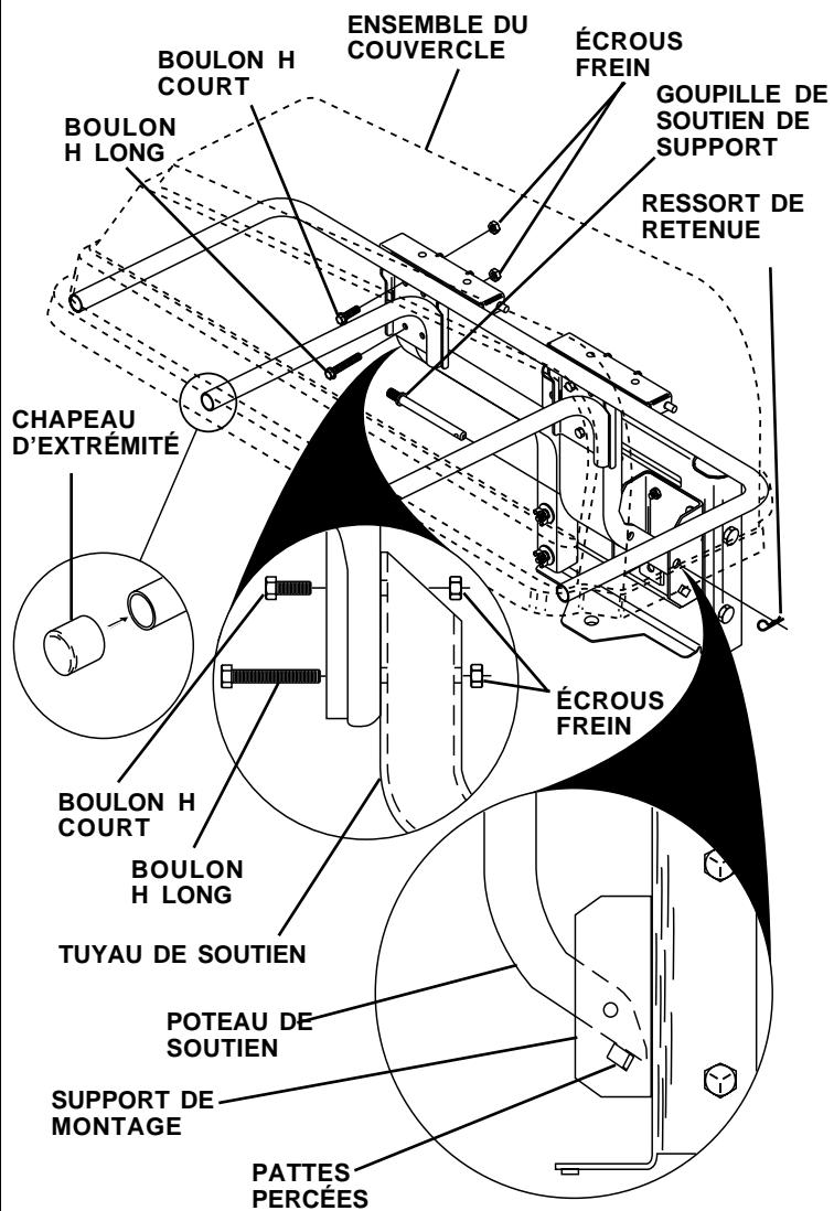HUSQVARNA C342B - MONTER AU TRACTEUR (Voyez la Fig. 4) - 1