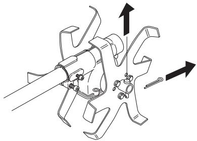 HUSQVARNA CA 150 - Remplacement du croisillon - 2