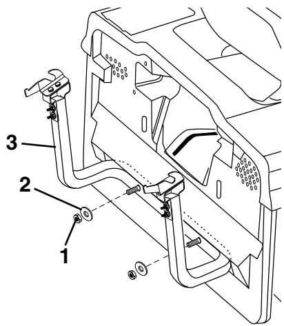 HUSQVARNA CT150 - F Assemblage des composants du collecteur - 2