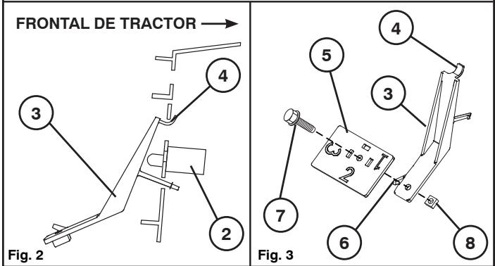 FRONTAL DE TRACTOR → Fig. 2 Fig. 3