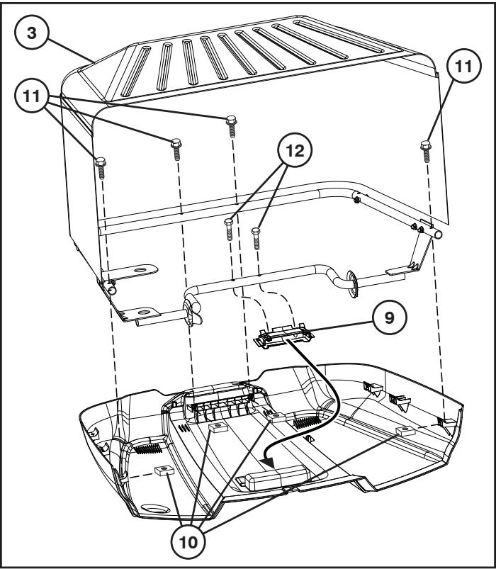 HUSQVARNA CTH126 - INSTALL BATTERY - 8