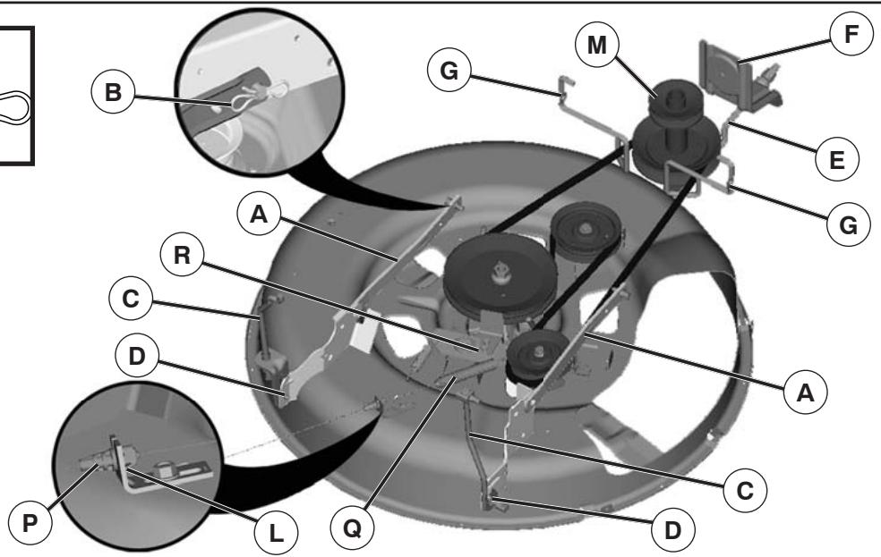 Labeled diagram of a car wheel assembly with numbered parts and component annotations
