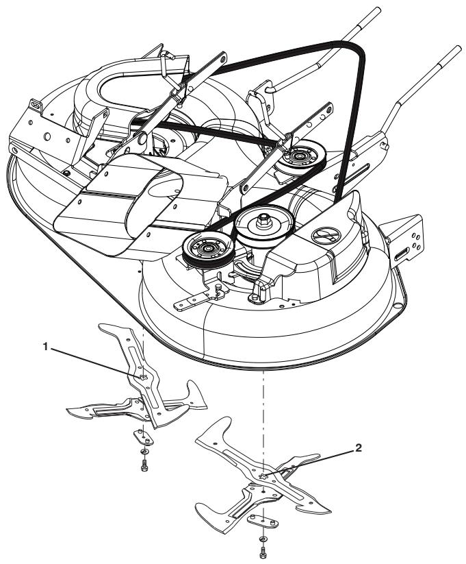 HUSQVARNA CTH140TWIN - ES Cuchillas - 1