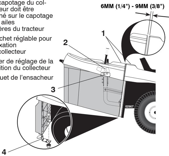 HUSQVARNA CTH140TWIN - FR Assemblage des composants du collecteur - 8