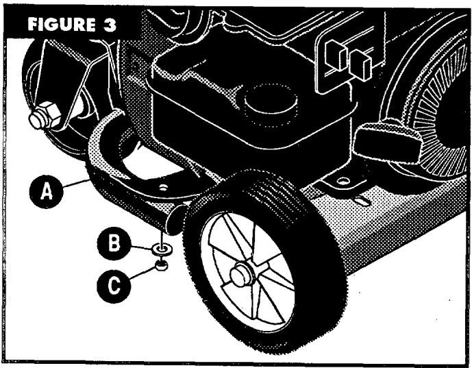 HUSQVARNA DUO PRO - MISE EN PLACE DE LA ROULETTE : - 3